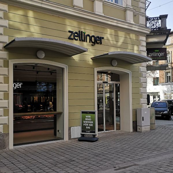 Zellinger Ladenkonzept, Wursthüllen & Menüs